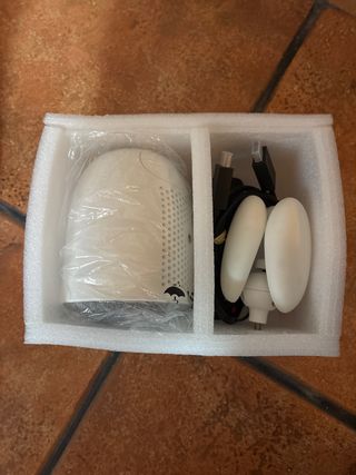 Proyector LED Blanco y Gris