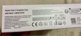 Redmi Pad 2 Nueva Precintada color Gris Grafito