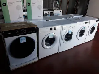 Lavadora de outlet en color blanco en oferta desde