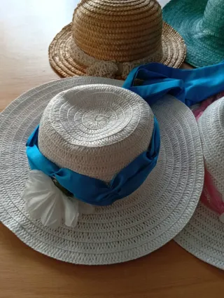 Lote de sombreros pamelas