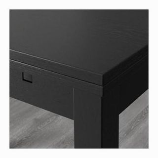 Mesa comedor extensible Ikea marrón
