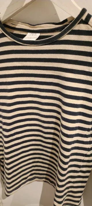 Camiseta Zara Rayas