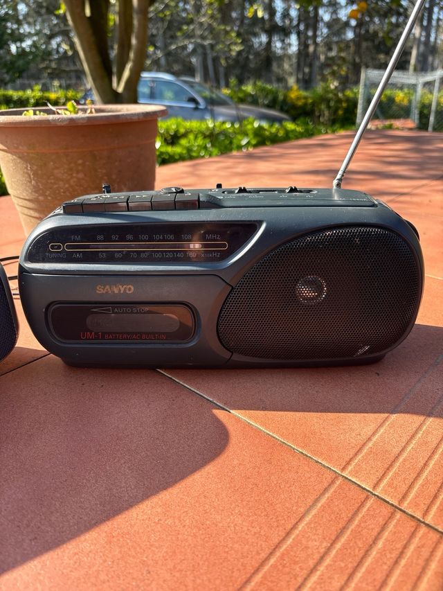 Radio Casete Portátil