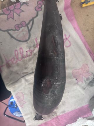 Escape Blaze 70cc AM6 y Silencioso Rojo regalado