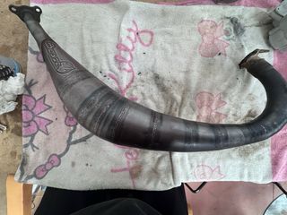 Escape Blaze 70cc AM6 y Silencioso Rojo regalado