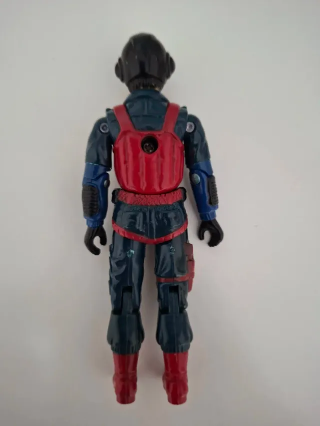 GI JOE Scrap Iron 1984 figura y accesorios