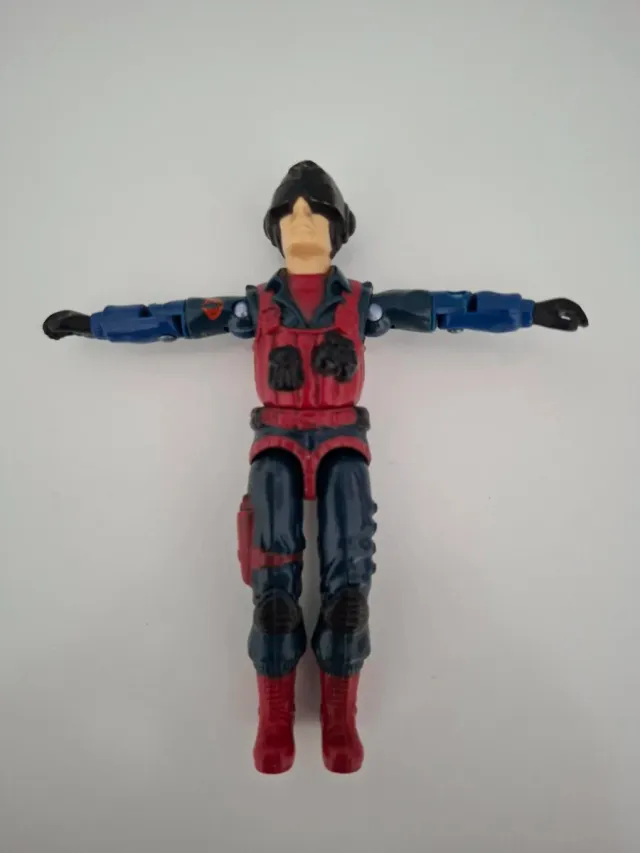 GI JOE Scrap Iron 1984 figura y accesorios