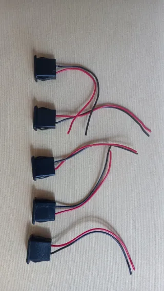 5 Conectores USB hembra