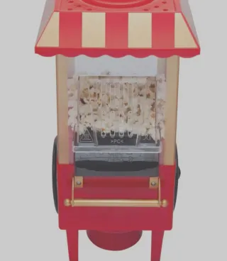 Palomitero Sogo Rojo Estilo Vintage