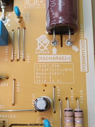 BN44-00947J, de Samsung UE43RU7025K, (ref-4) nueva