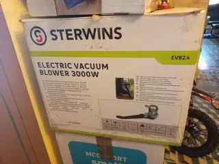 Soplador Aspirador Triturador Eléctrico 3000W