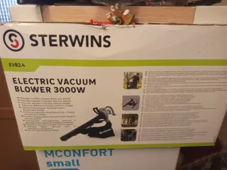 Soplador Aspirador Triturador Eléctrico 3000W