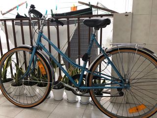 Bicicleta de paseo Aquilon azul