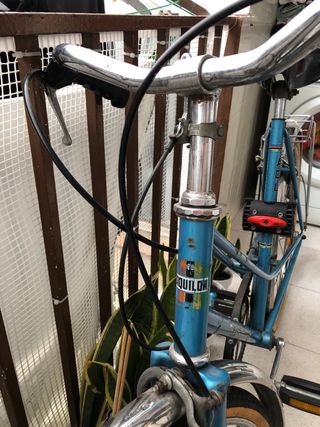 Bicicleta de paseo Aquilon azul