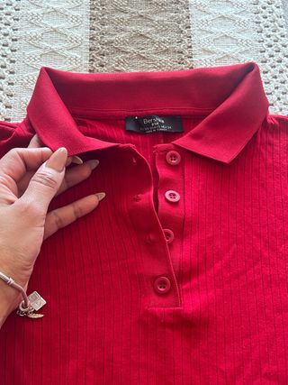 Vestido Bershka rojo