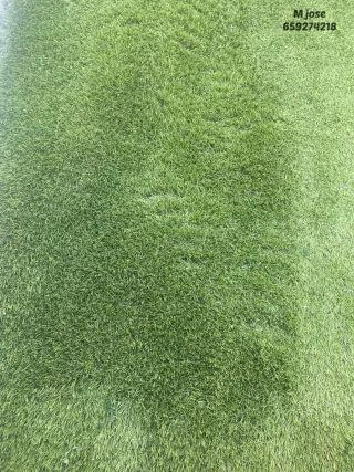 Césped artificial reciclado