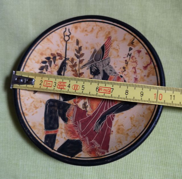 Plato decorativo Grecia pequeño