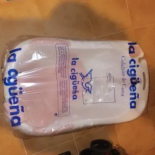 Bañera bebé La Cigüeña Colchón de Cuna