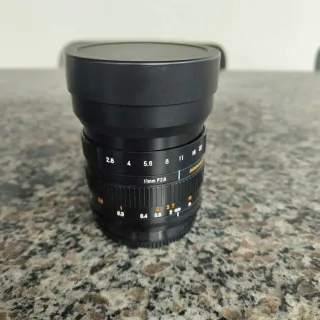 Objetivo 11mm f2.8 para sony fe