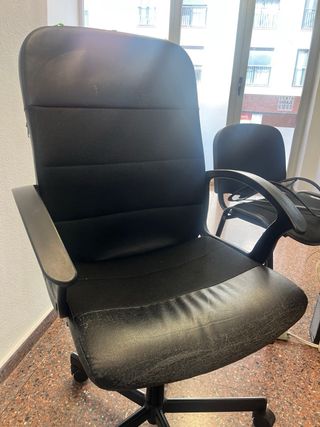 Silla de oficina Amazon negra