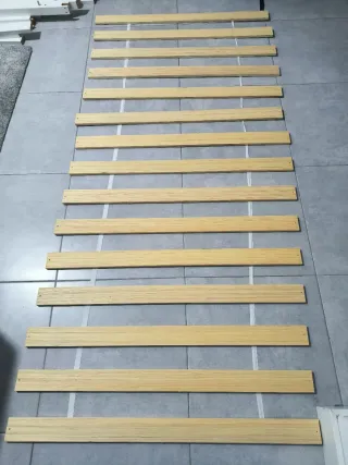 Tablas de somier de madera