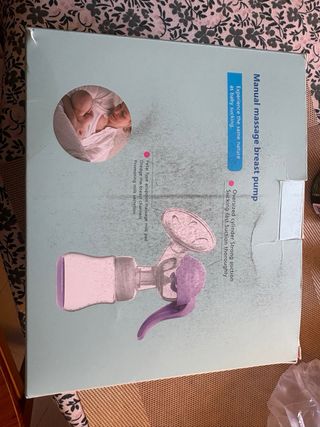 Sacaleches manual morado