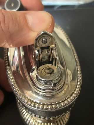Mechero Ronson Vintage Mesa Plata