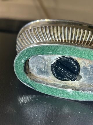 Mechero Ronson Vintage Mesa Plata