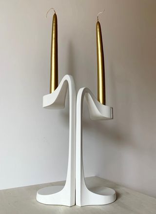 Coppia di candelieri vintage IKEA JÄTTEVIKTIG