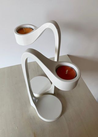 Coppia di candelieri vintage IKEA JÄTTEVIKTIG