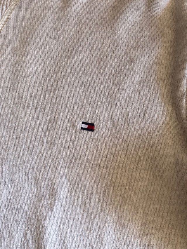 Jersey Tommy Hilfiger Crema Talla S