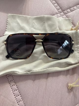 Gafas de sol cuadradas Tortoise