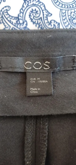Falda pantalón COS negra