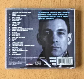 Robert Gordon with Link Wray - Too Fast To Live CD
