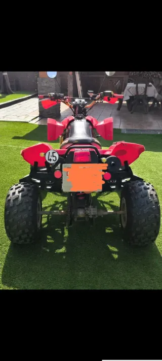 Quad Polaris Predator 500  2x4. Marcha atrás