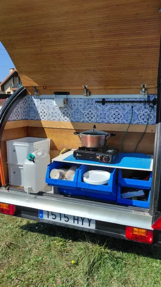 Minicaravana lista para usar