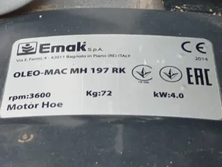 Motoazada Oleo Mac MH 197 RK