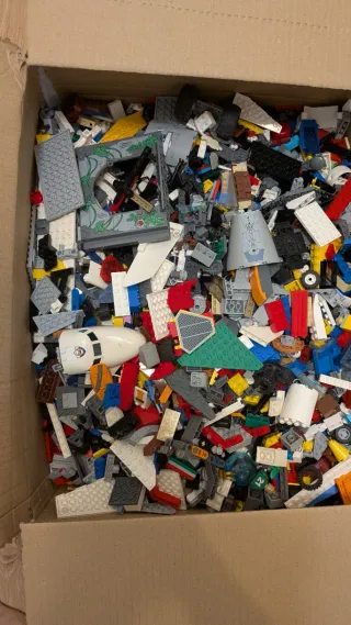 Lotto 10kg di Pezzi Lego