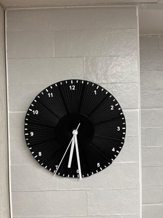 Reloj de pared moderno 3D