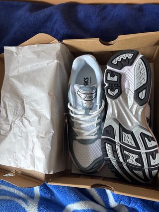 Asics Gel Kayano 14 Azul y Blancas