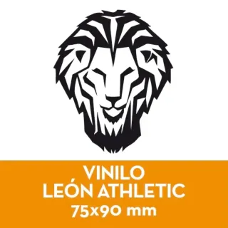 Vinilo León Athletic Club 90x75 mm grande