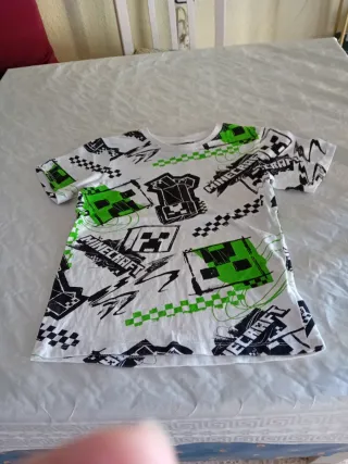 Camiseta Minecraft niño 6-7 años