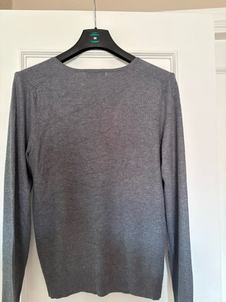 Jersey Zara Hombre Gris
