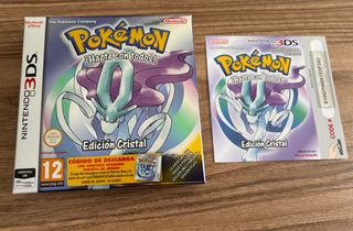 Pack Pokémon Cristal + Plata 3DS