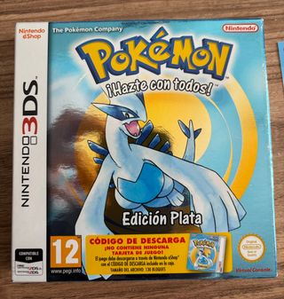 Pack Pokémon Cristal + Plata 3DS