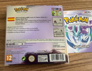 Pack Pokémon Cristal + Plata 3DS