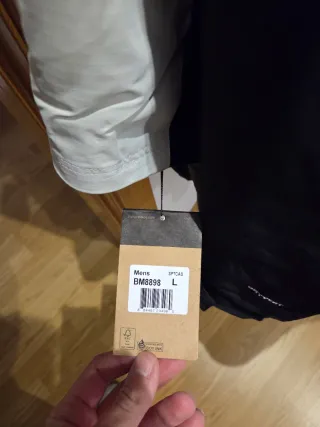 Chaqueta The North Face Beige y Negra