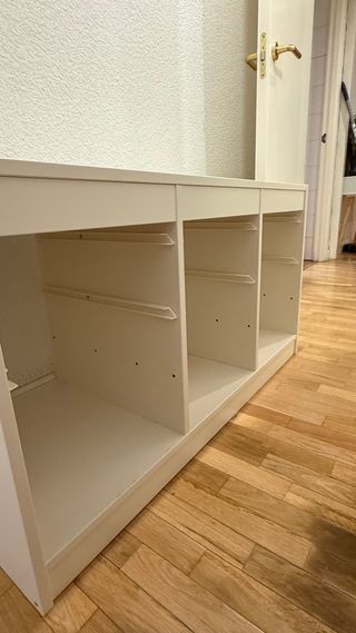 Estantería modular blanca Ikea