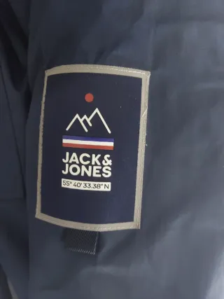 Abrigo Invierno Jack&Jones Azul