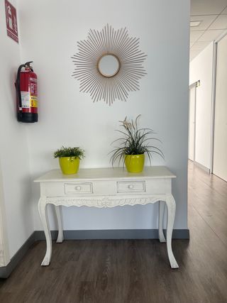 Tavolo da ingresso Becara bianco